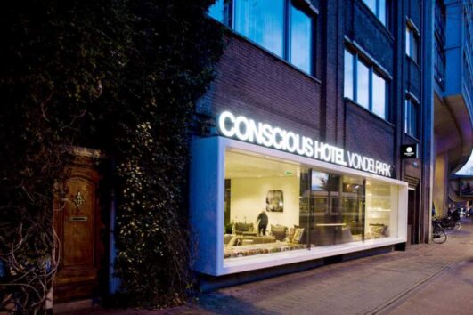 Conscious Hotel Vondelpark, buitenkant