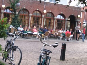 Hotel van der Werff, terras