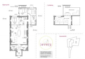 ievers yn fryslân, plattegrond