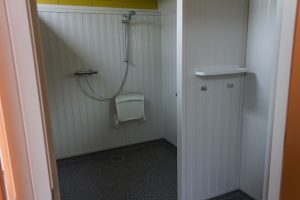 Pipowagencamping Puur Genieten, rolstoeltoegankelijk sanitair camping