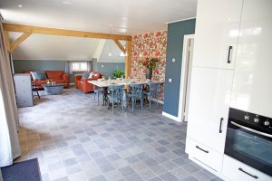 Koe in de kost, 't Oale Huus, woonkamer en keuken