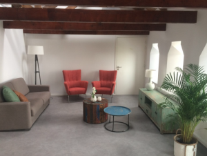 It Sailhus, appartement Rakken, woonkamer2