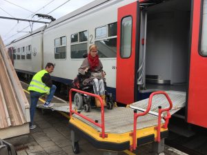 Eelke gaat de trein in, Belgie