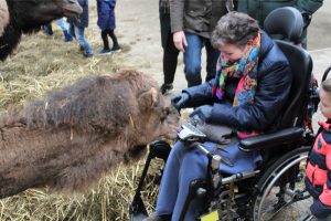 Kamelenboerderij, Linda bij de kamelen