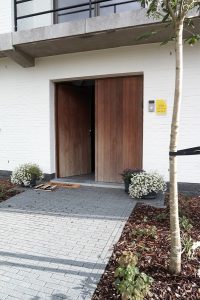 Villa Veldzicht, voordeur