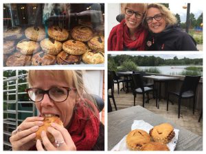 Geraardsbergen mattentaartjes eten op domein de Gavers