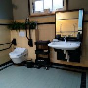 Honswijck, rolstoeltoegankelijk badkamer, toilet en wastafel